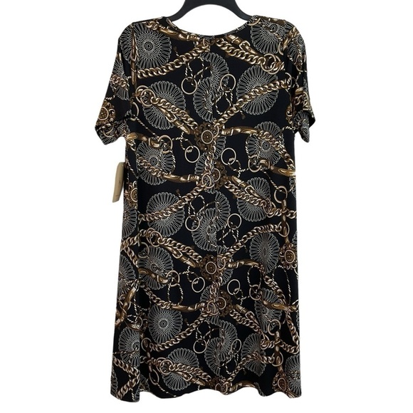 NWT SJS Gold chain dress SIZE 1X - Picture 2 of 12